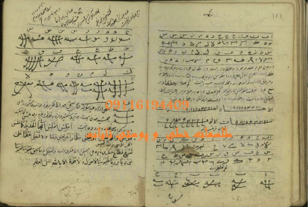 توضیحاتی درباره علم جفر (اعداد و حروف) چند مثال و فرمول ساده جفر ...