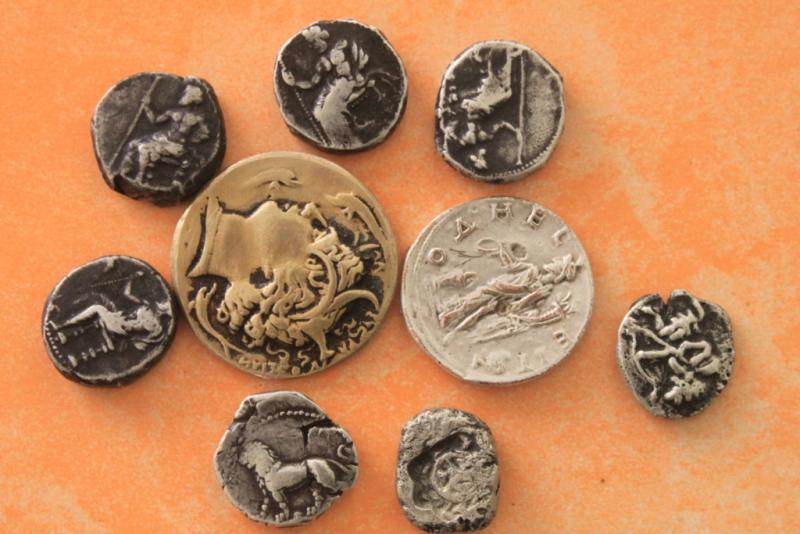 انواع سکه‌ های ایران باستان,روشهای ضرب سکه در ایران باستان