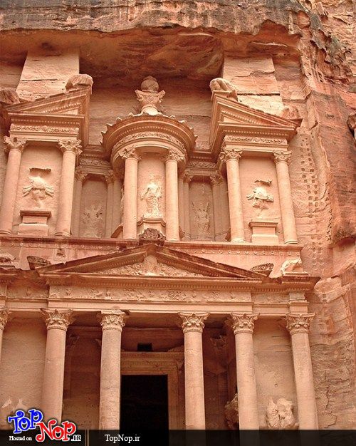 معرفی و آشنایی با شهر تاریخی و باستانی پترا در کشور اردن با عکس