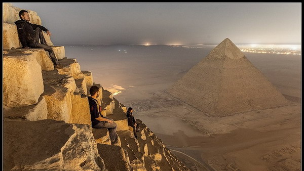 عکسهای زیبا و حیرت انگیز از اهرام بزرگ جیزه مصر که توسط عکاسان و به صورت غیر قانونی گرفته شده است!