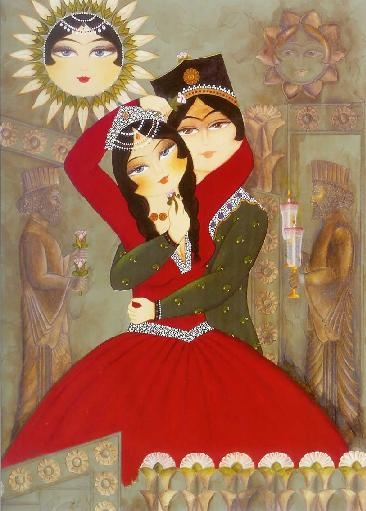جشن مهر و عشق ایرانی،روز زن ايرانی،تبریک جشن سپندارمذگان ایرانیان